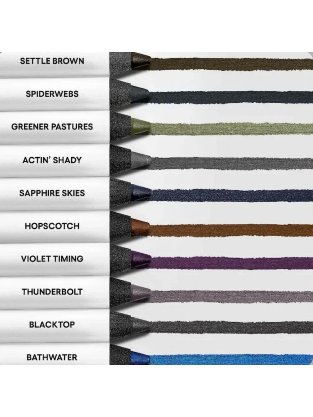 GXVE LINE IT UP 24HR WATERPROOF GEL EYELINER PENCIL - Violet Timing (Purple) NEW